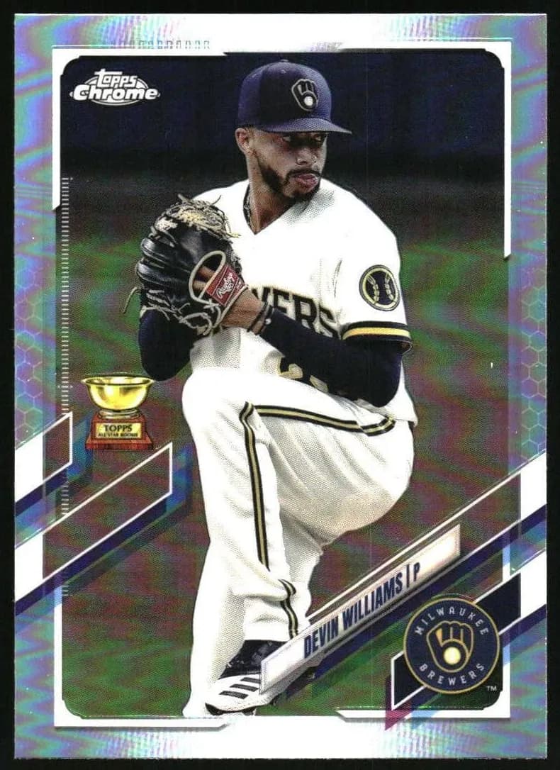 Devin Williams 2021 topps Topps Chrome