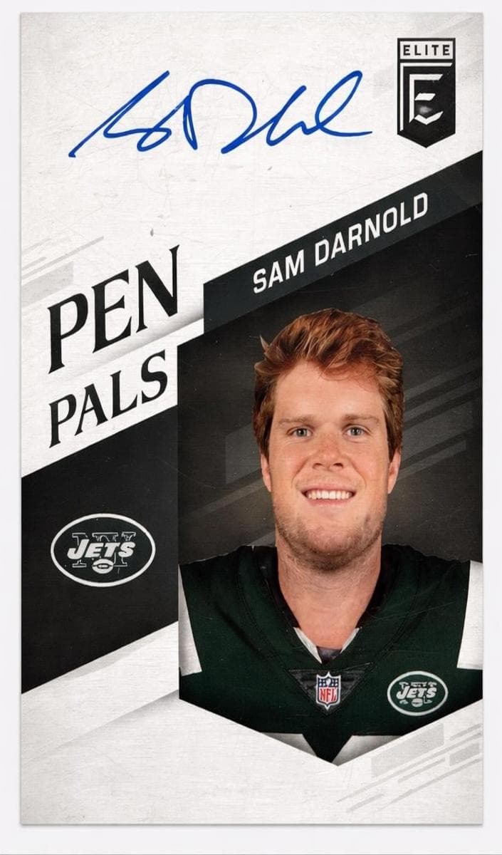 Sam Darnold 2018 panini