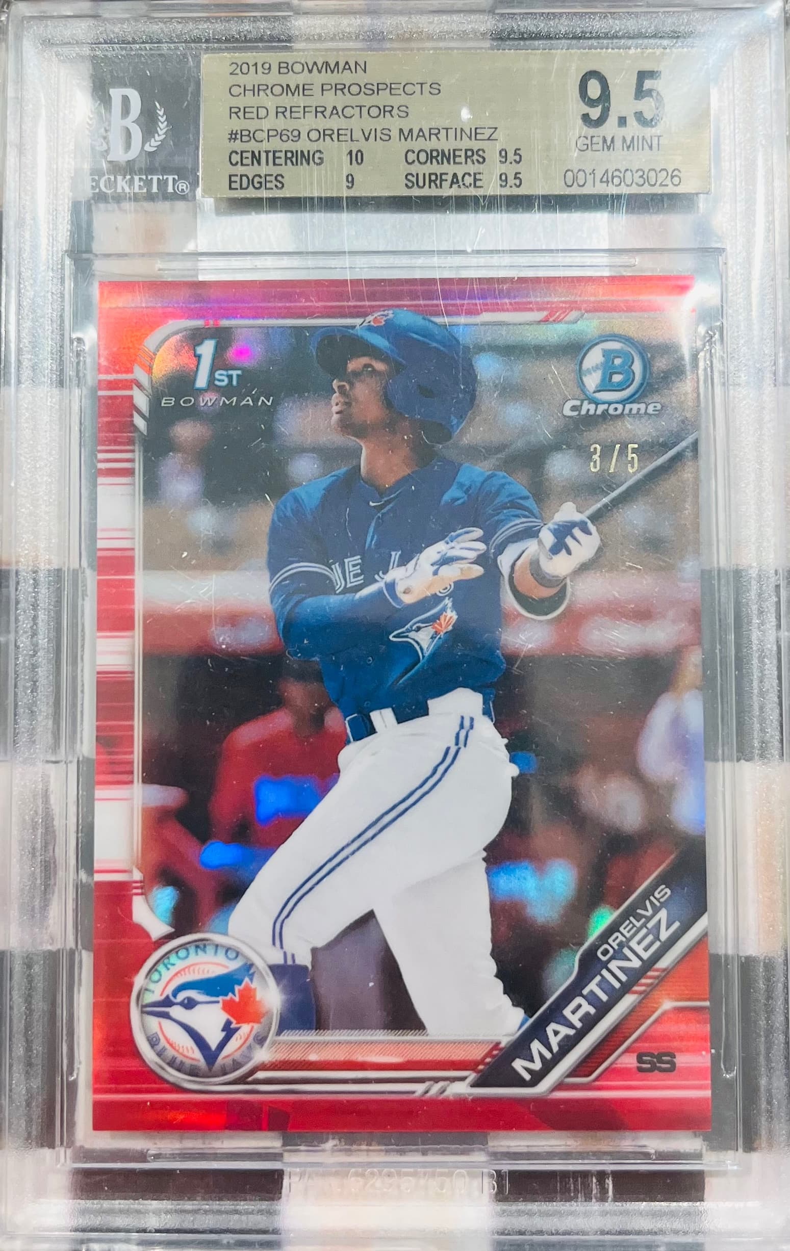 Orelvis Martinez 2019 bowman Bowman