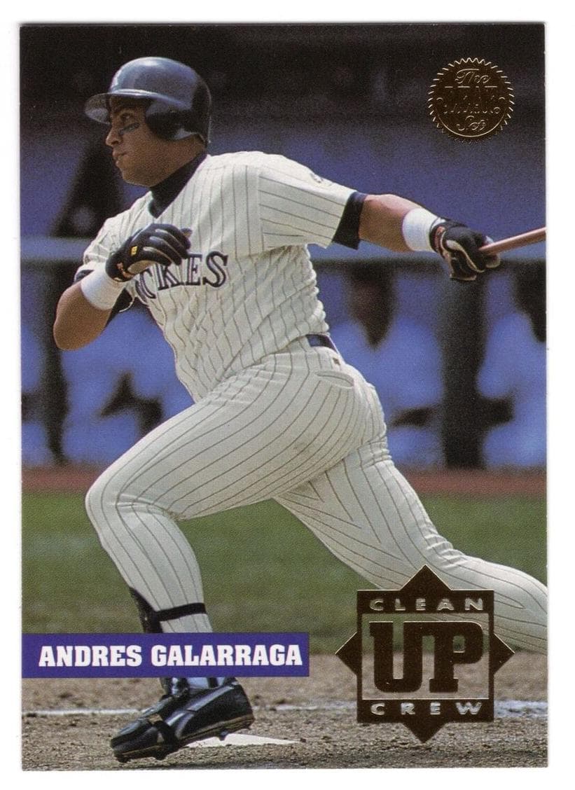 Andres Galarraga 1994 leaf Leaf