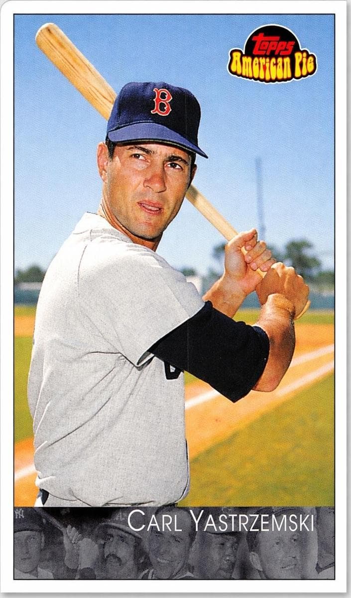 Carl Yastrzemski 2001 topps Topps American Pie