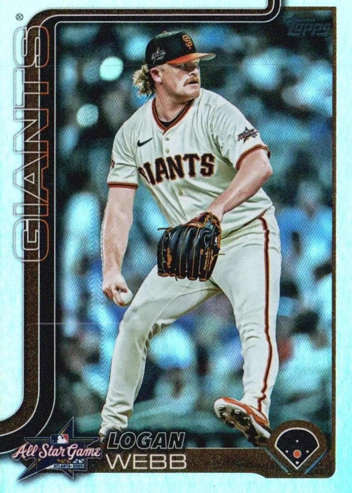Logan Webb 2025 topps Topps Update