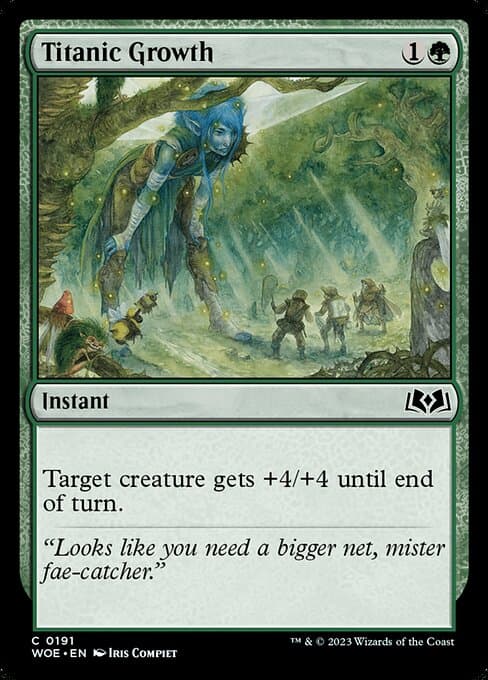 Titanic Growth 2014 Magic: The Gathering M15