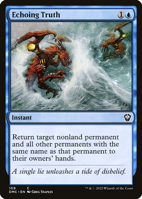 Echoing Truth 2004 Magic: The Gathering Darksteel