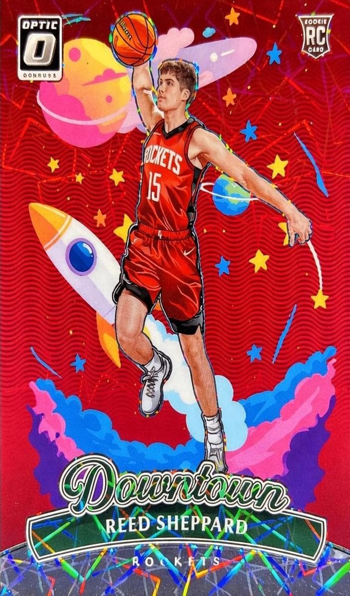 Reed Sheppard 2024 panini Donruss Optic