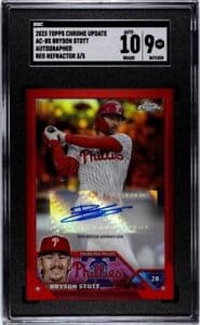 Bryson Stott 2023 topps Topps Chrome Update