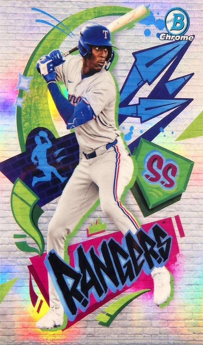 Sebastian Walcott 2025 bowman Bowman Draft Chrome