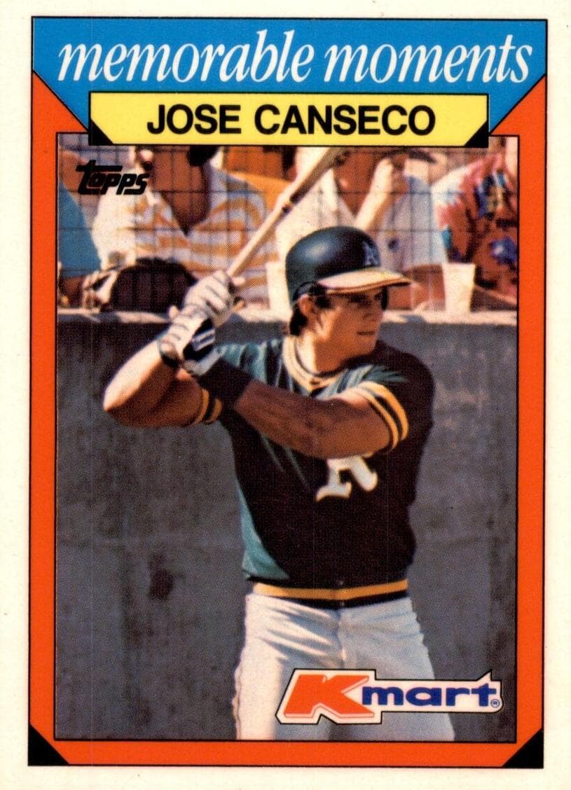 Jose Canseco 1988 topps