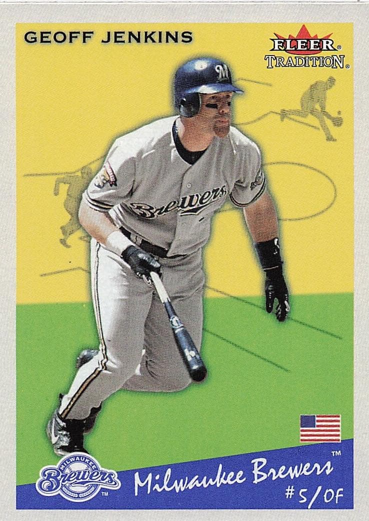 Geoff Jenkins 2002 fleer Tradition