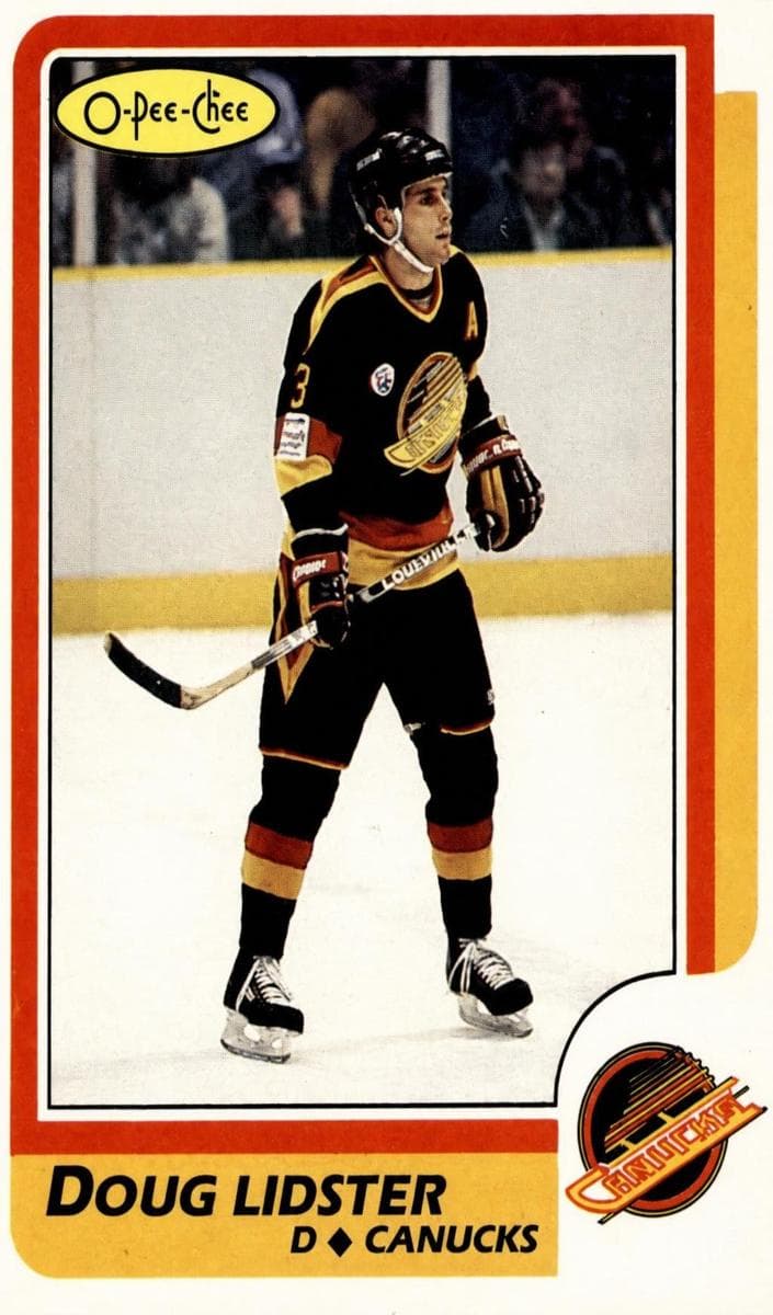 Doug Lidster 1986 topps O-Pee-Chee
