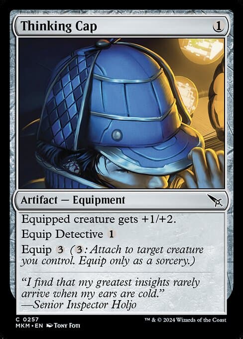 Thinking Cap 2024 Magic: The Gathering Murders at Karlov Manor