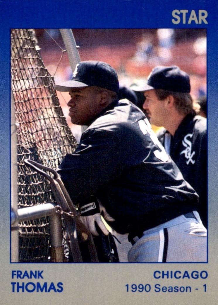 Frank Thomas 1991 panini Score