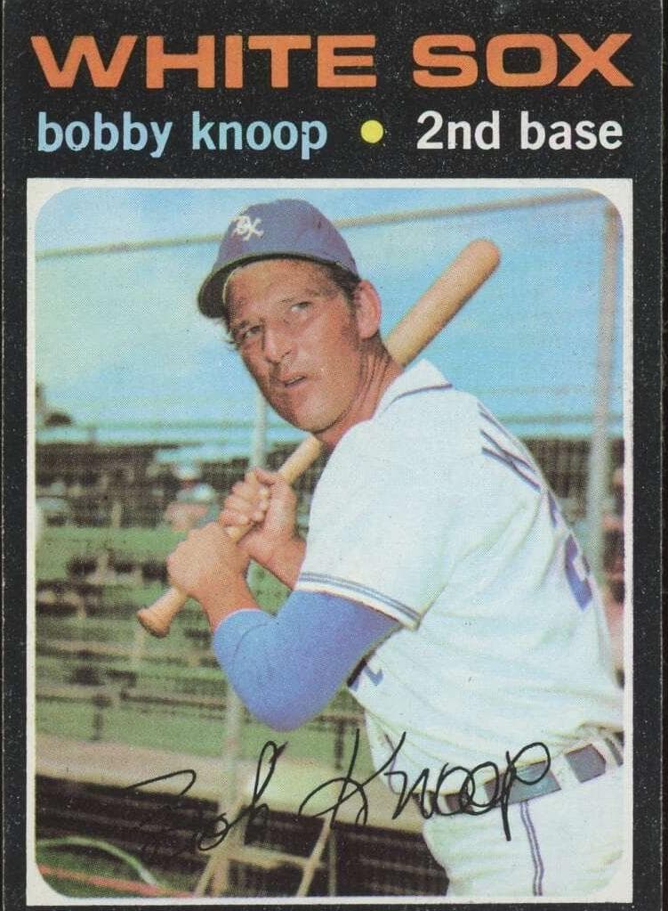 Bobby Knoop 1971 topps Topps