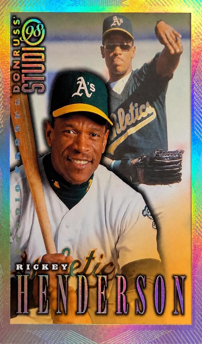 Rickey Henderson 1998 unknown Studio