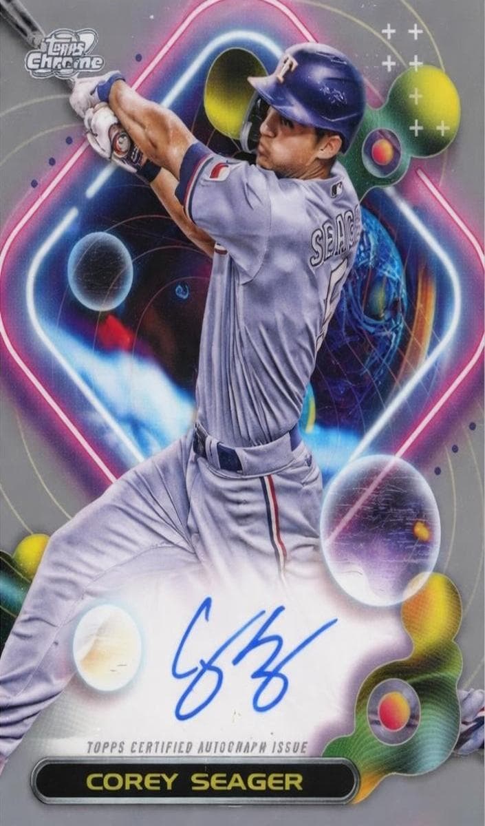 Corey Seager 2023 topps Topps Cosmic Chrome