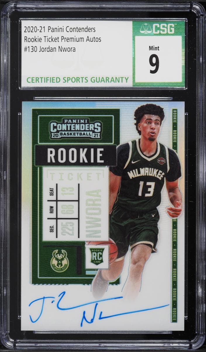 Jordan Nwora 2020 panini Panini Contenders