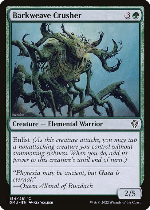 Barkweave Crusher 2022 Magic: The Gathering Dominaria United