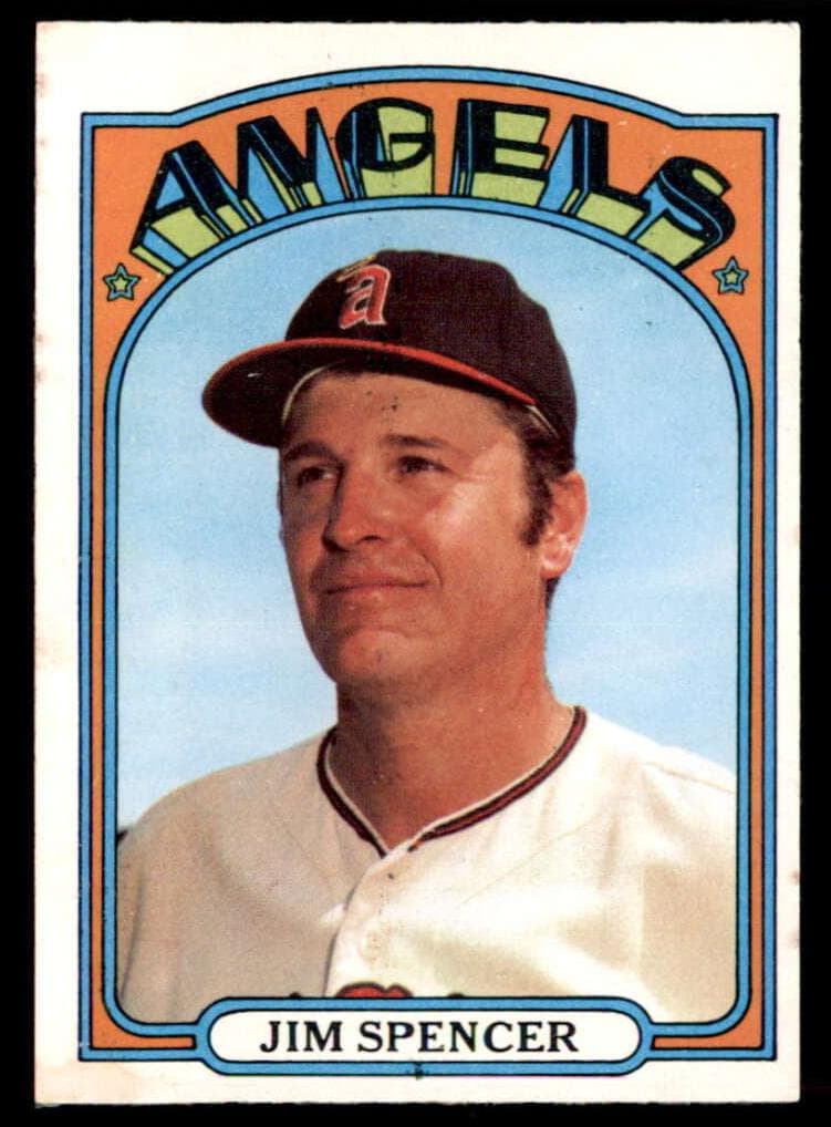Jim Spencer 1972 topps O-Pee-Chee