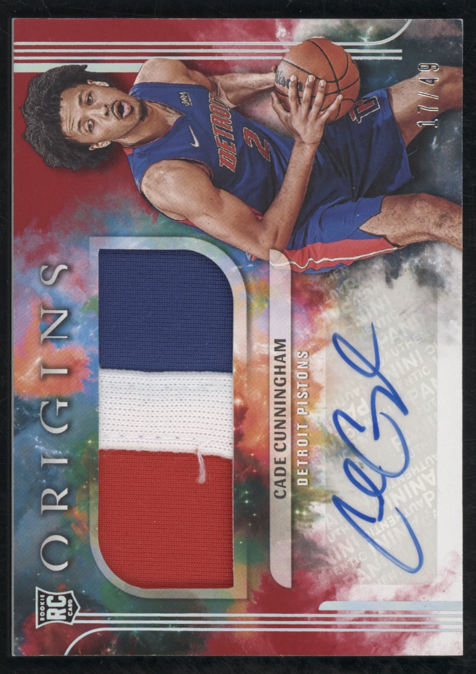 Cade Cunningham 2021 panini Panini Origins