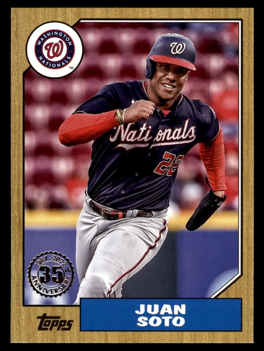 Juan Soto 2022 topps Topps