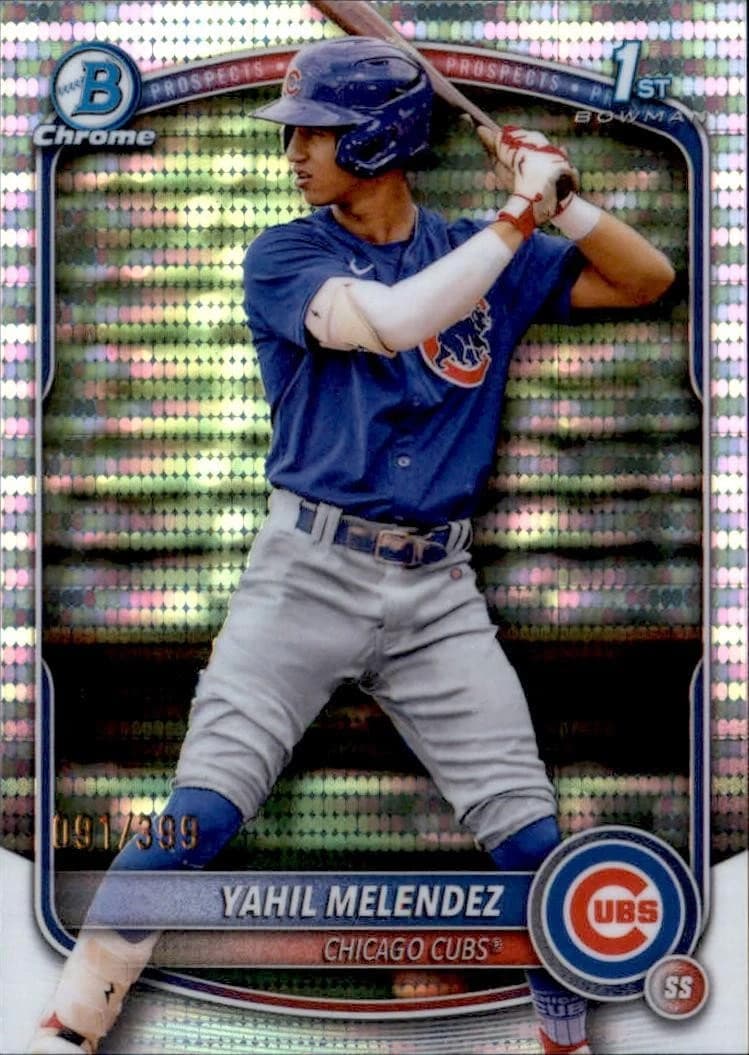 Yahil Melendez trading card