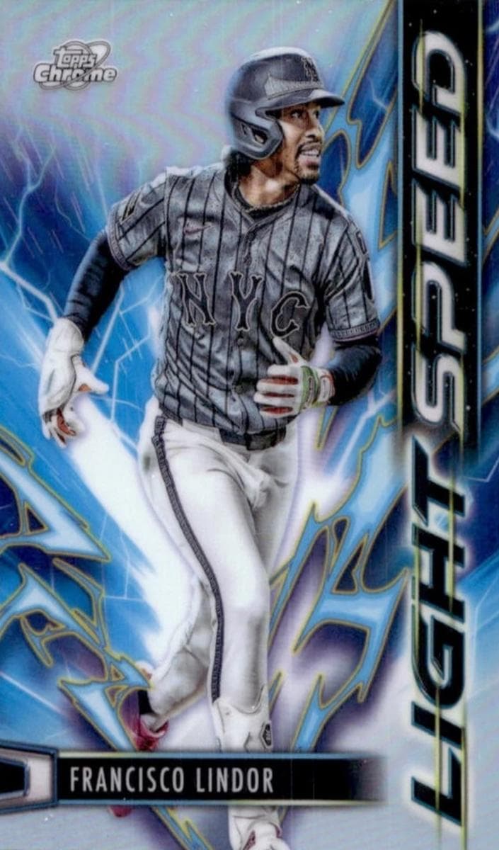 Francisco Lindor 2025 topps Topps Cosmic Chrome