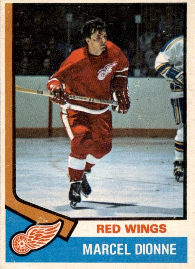 Marcel Dionne 1974 topps O-Pee-Chee