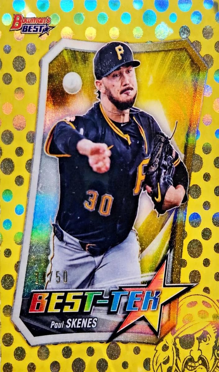 Paul Skenes 2025 bowman Bowman Best