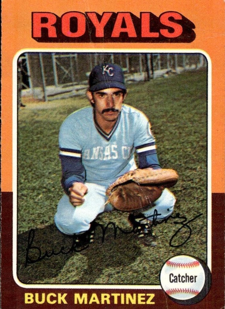 Buck Martinez 1975 topps O-Pee-Chee