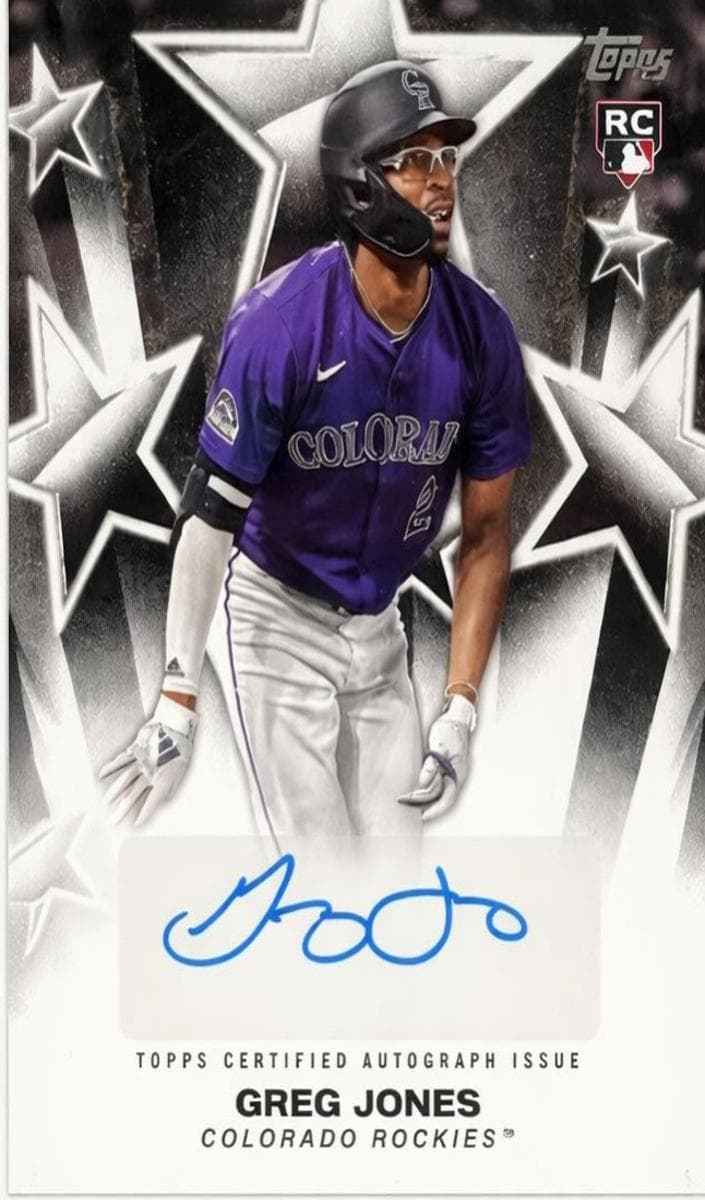 Greg Jones 2025 topps Topps
