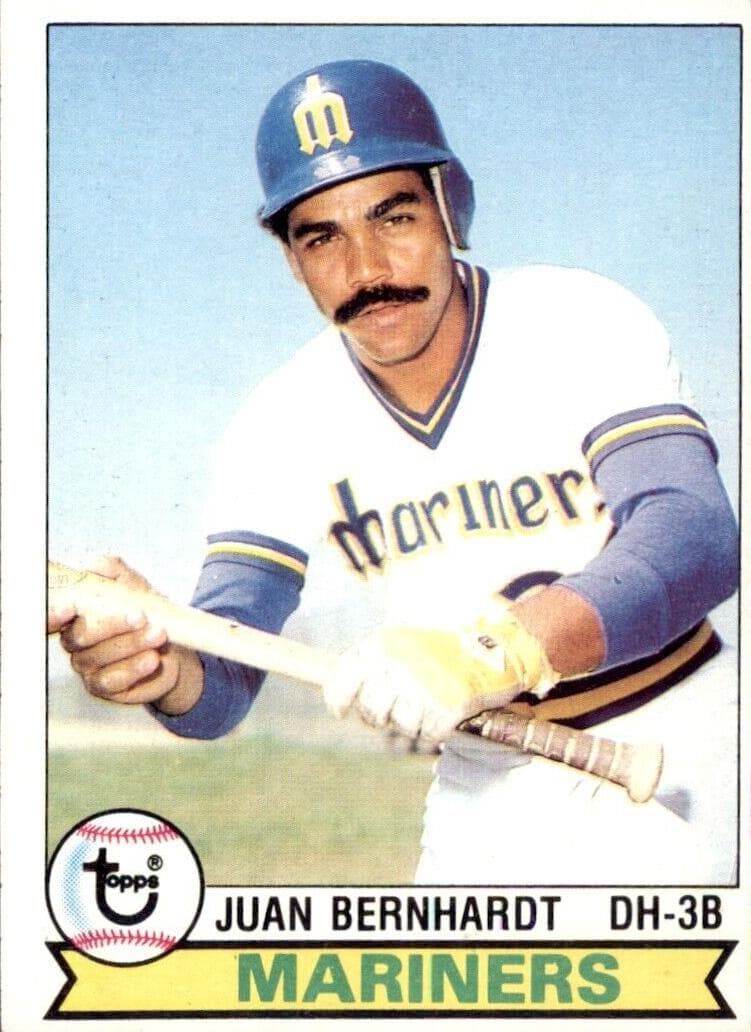 Juan Bernhardt 1979 topps Topps