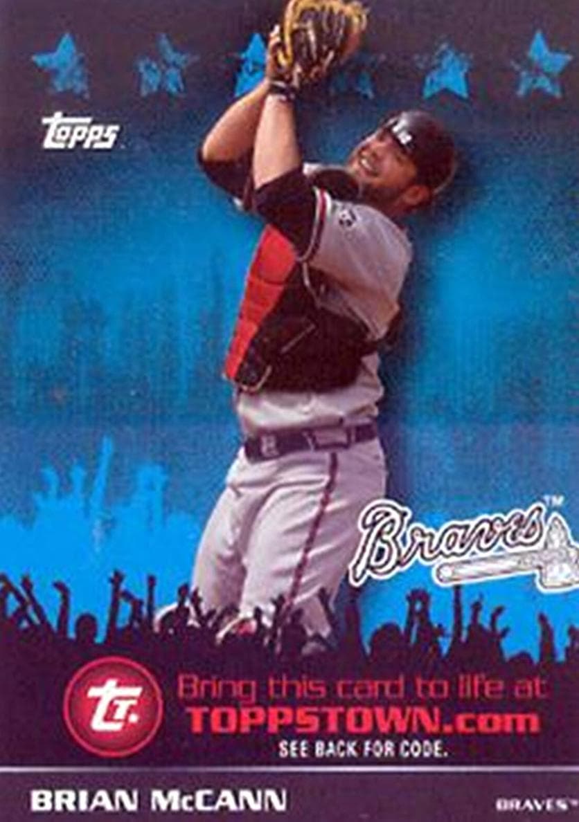 Brian McCann 2009 topps Topps Updates & Highlights