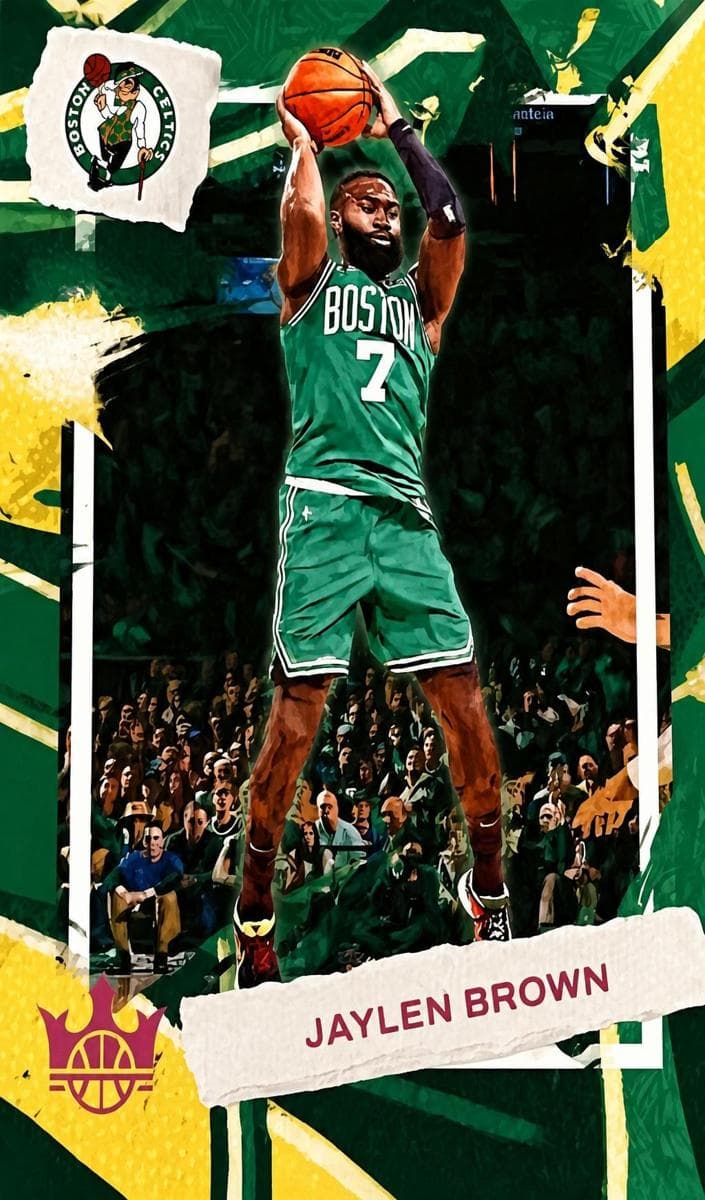 Jaylen Brown 2022 panini Panini Court Kings