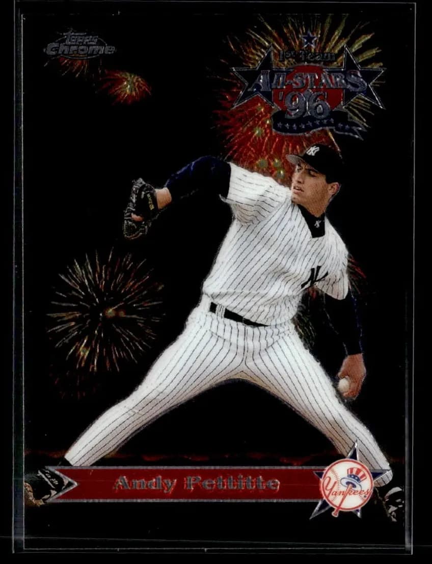 Andy Pettitte 1997 topps Topps Chrome