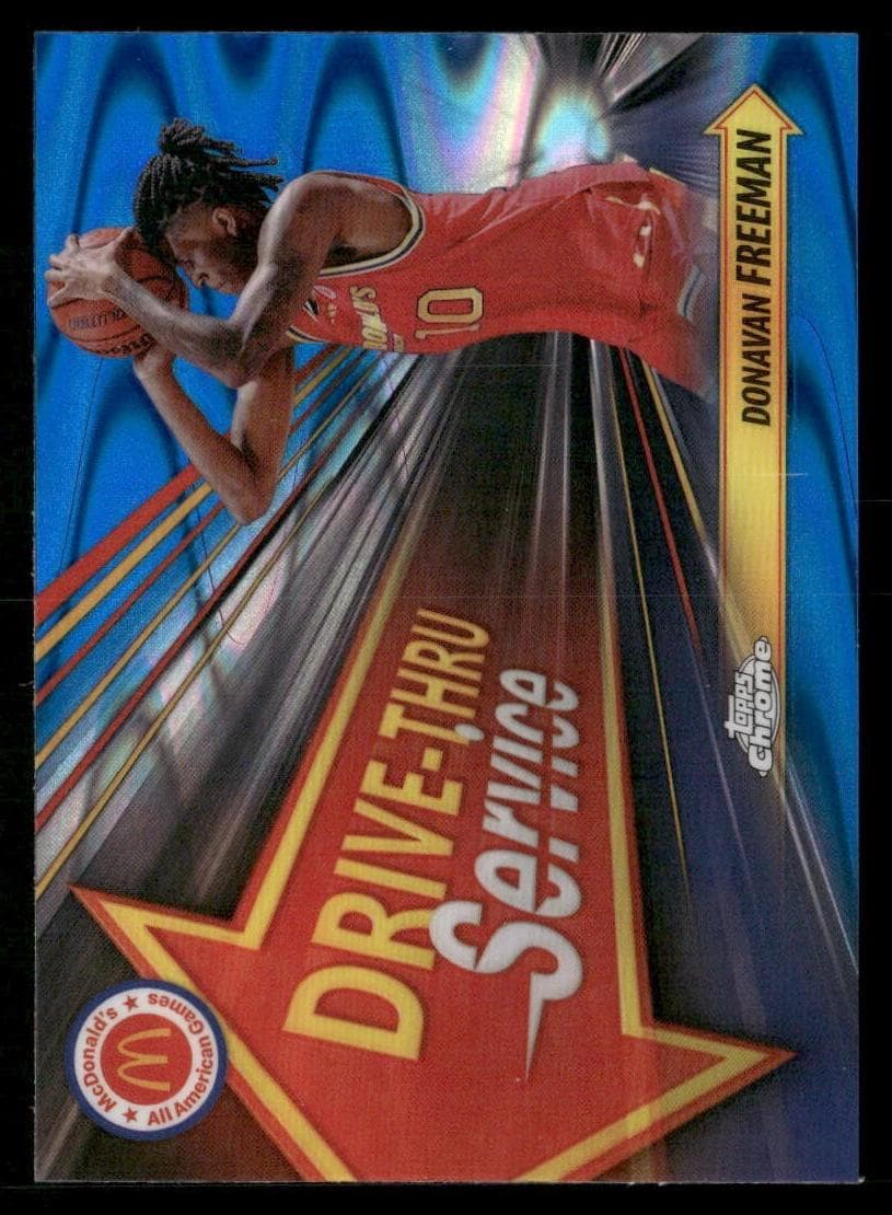 Donavan Freeman 2024 topps Topps Chrome McDonald's All-American