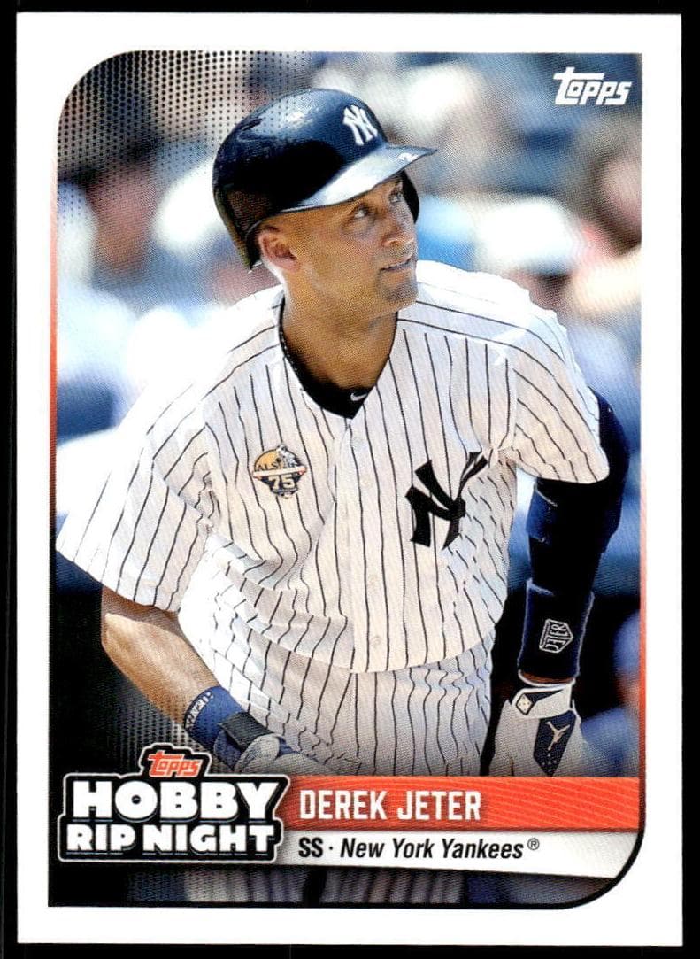 Derek Jeter 2024 topps Hobby Rip Night