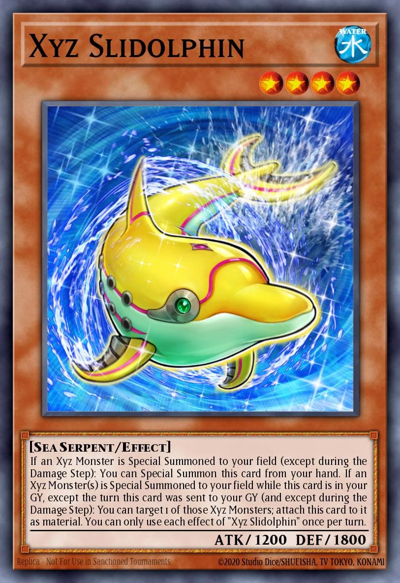 Xyz Slidolphin 2019 Yu-Gi-Oh! Dark Neostorm