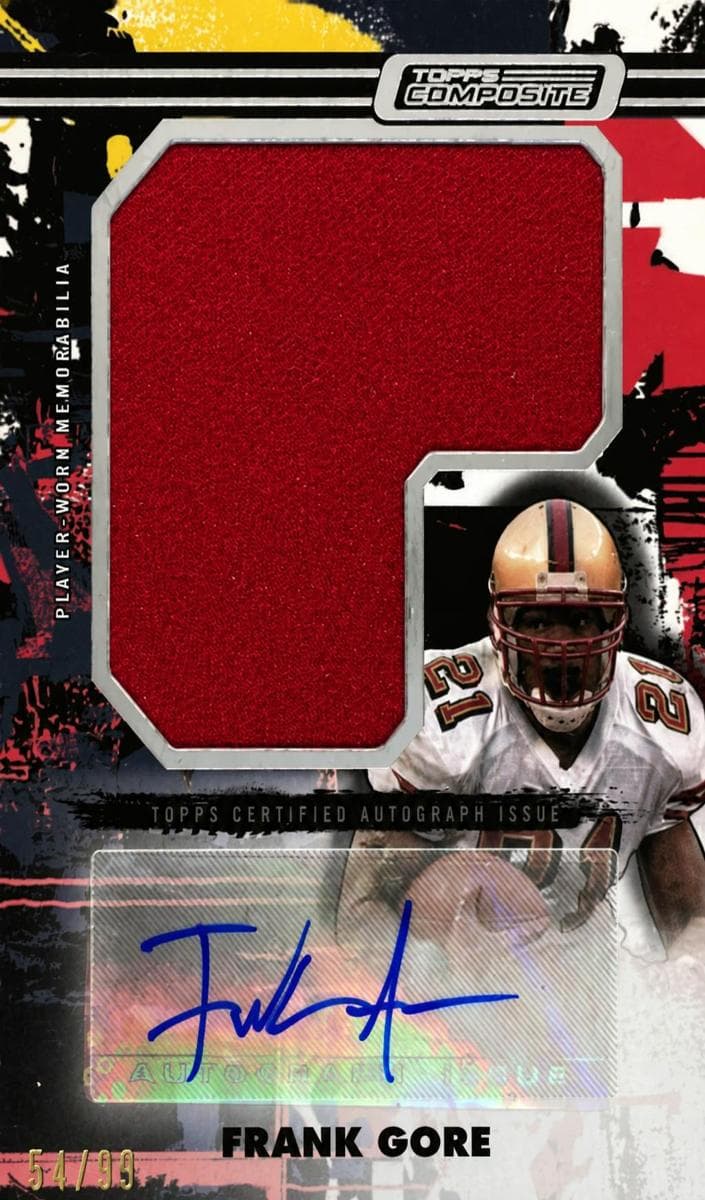 Frank Gore 2023 topps Topps Composite