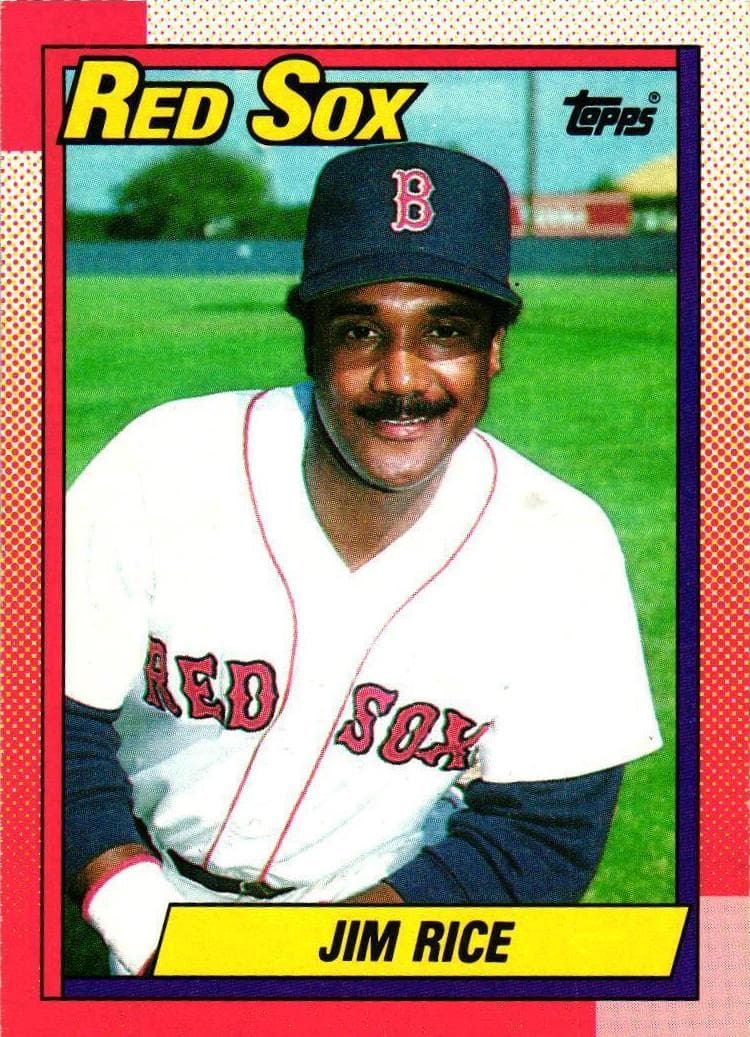 Jim Rice 1990 topps