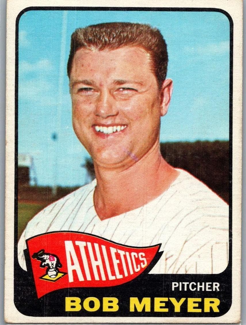 Bob Meyer 1965 topps Topps