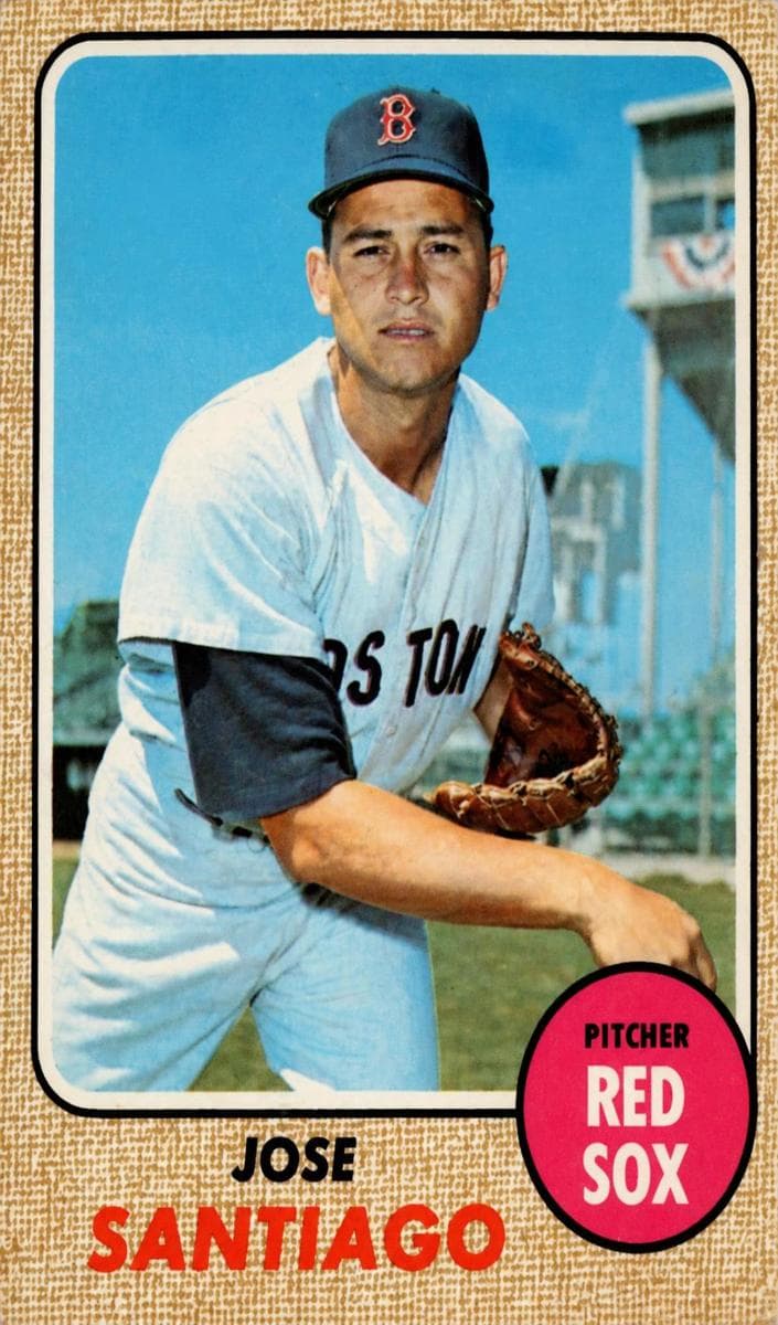 Jose Santiago 1968 topps O-Pee-Chee