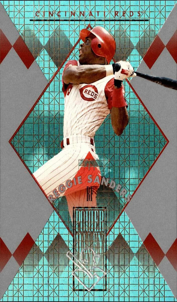 Reggie Sanders 1996 panini Donruss