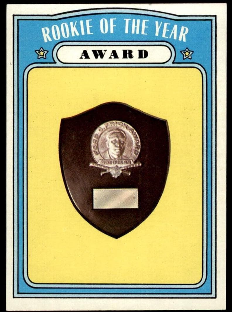 Rookie of the Year Award #625
