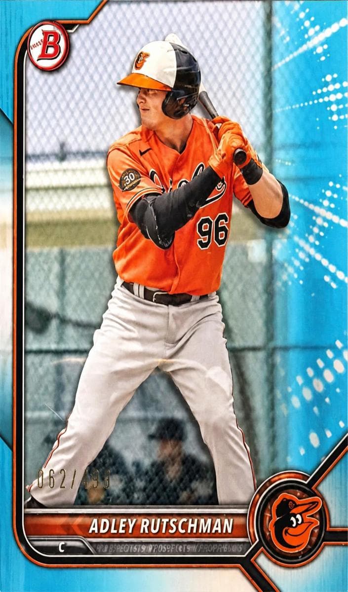 Adley Rutschman 2022 bowman Bowman