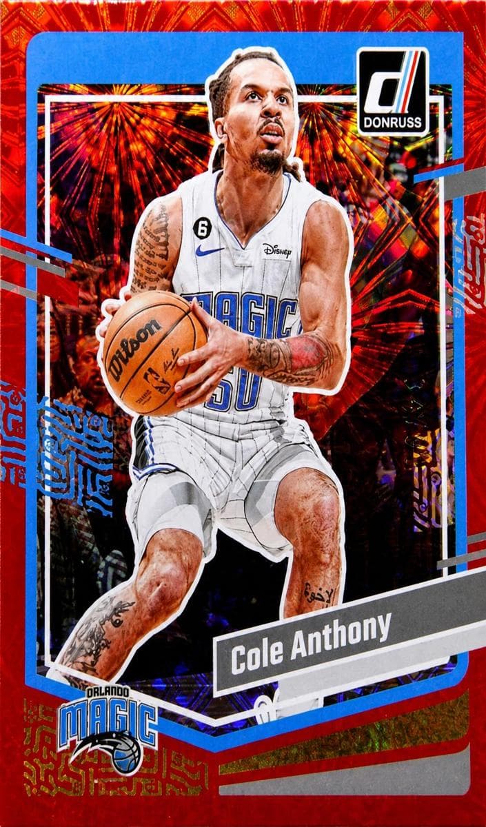 Cole Anthony 2023 panini Donruss