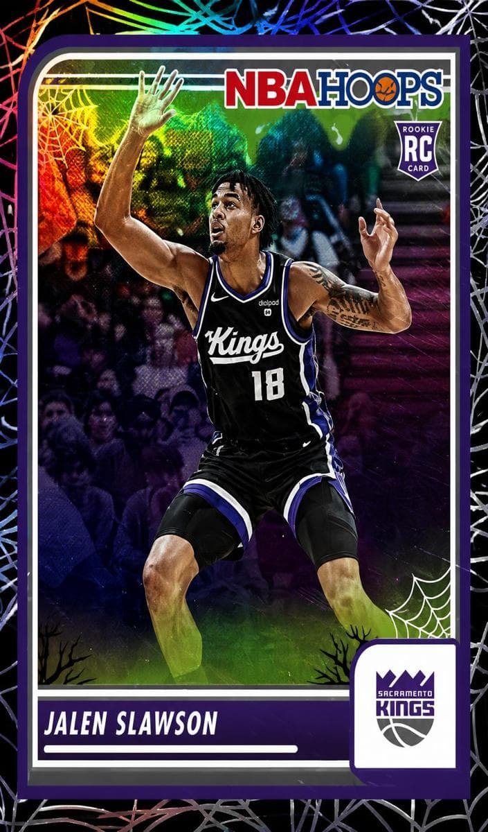 Jalen Slawson 2023 panini Hoops Haunted Hoops