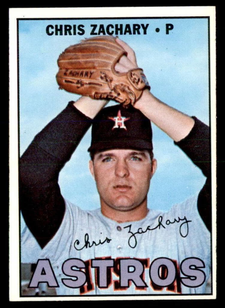 Chris Zachary 1967 topps Topps