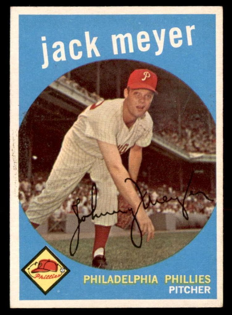Jack Meyer 1959 topps Topps
