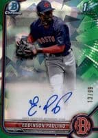 Eddinson Paulino trading card