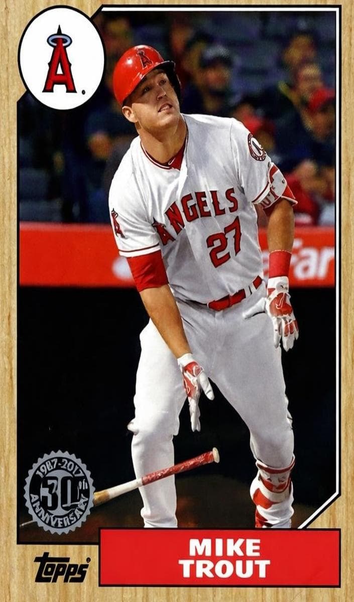 Mike Trout 2017 topps